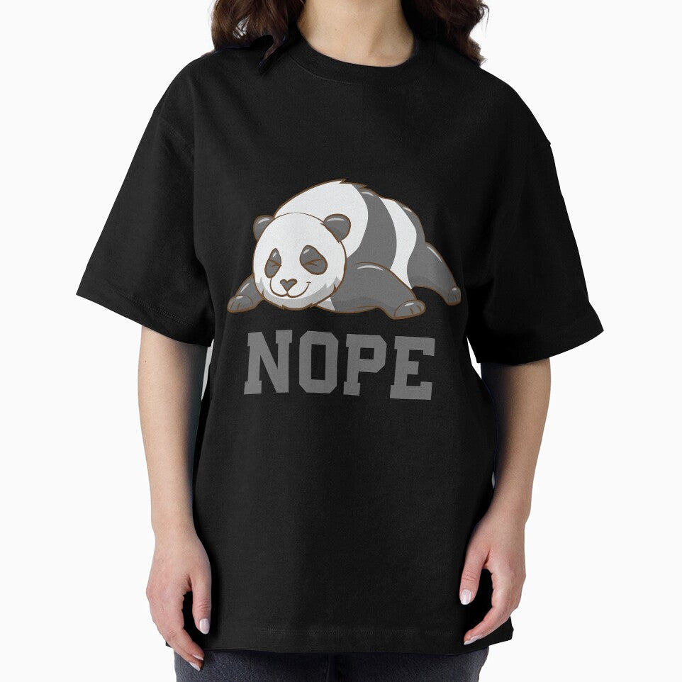 Nope | Lazy Panda by CadDesignerr