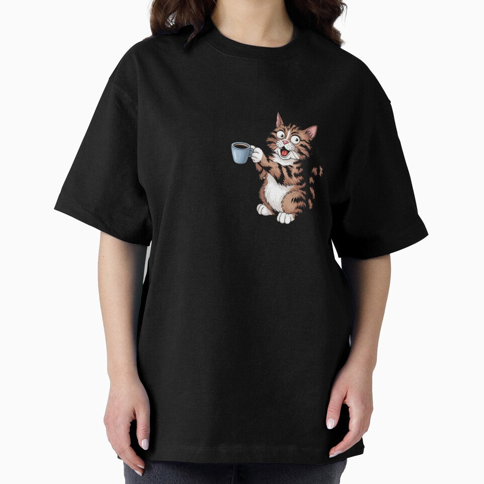 Feline over everything,  Cat coffee Lover, Cute Cat humor, cat lover, cat mom, cat dad, cat family by johnnie2749