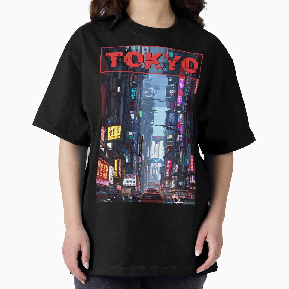 Japanese Street Cyberpunk Tokyo Streetwear by MrDoze