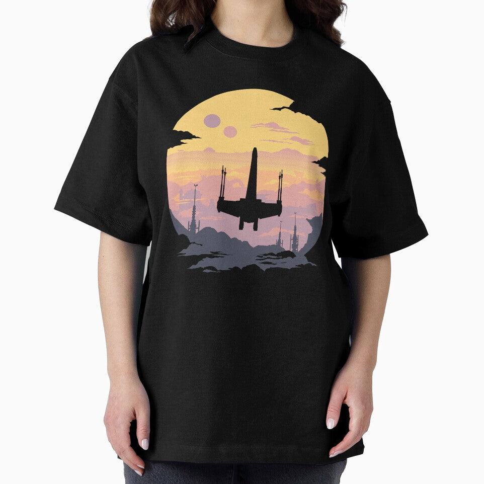 Rebel Fighter Sunset by therocketman