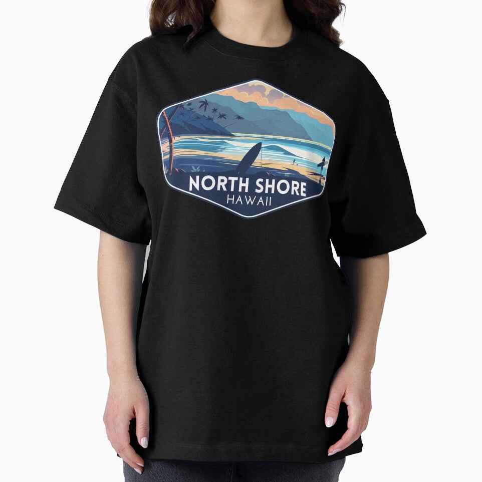 North Shore Hawaii Travel Art by electricninja