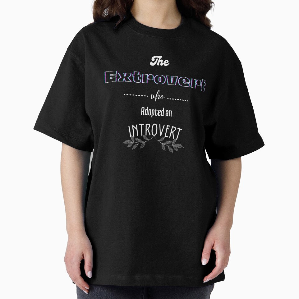 Matching BFFs - Extrovert in black by Nini's Designs