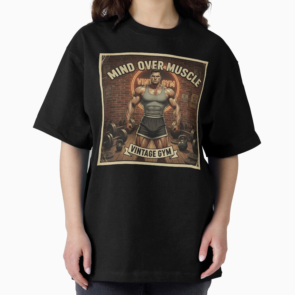 Mind Over Muscle. Vintage Gym. by MaciejErdon