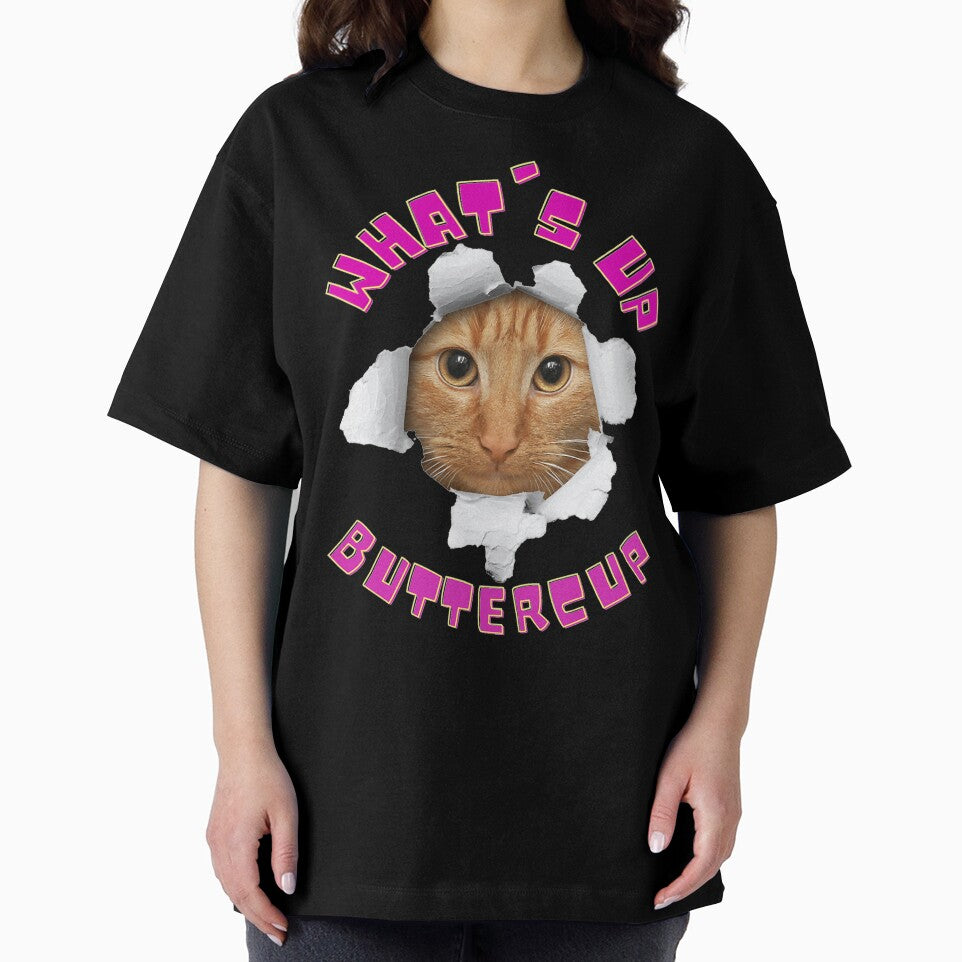 What'S Up Buttercup Cat by DanielleEllis8