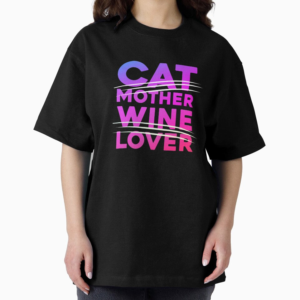 Cat Mother Wine Lover by ArqDezines