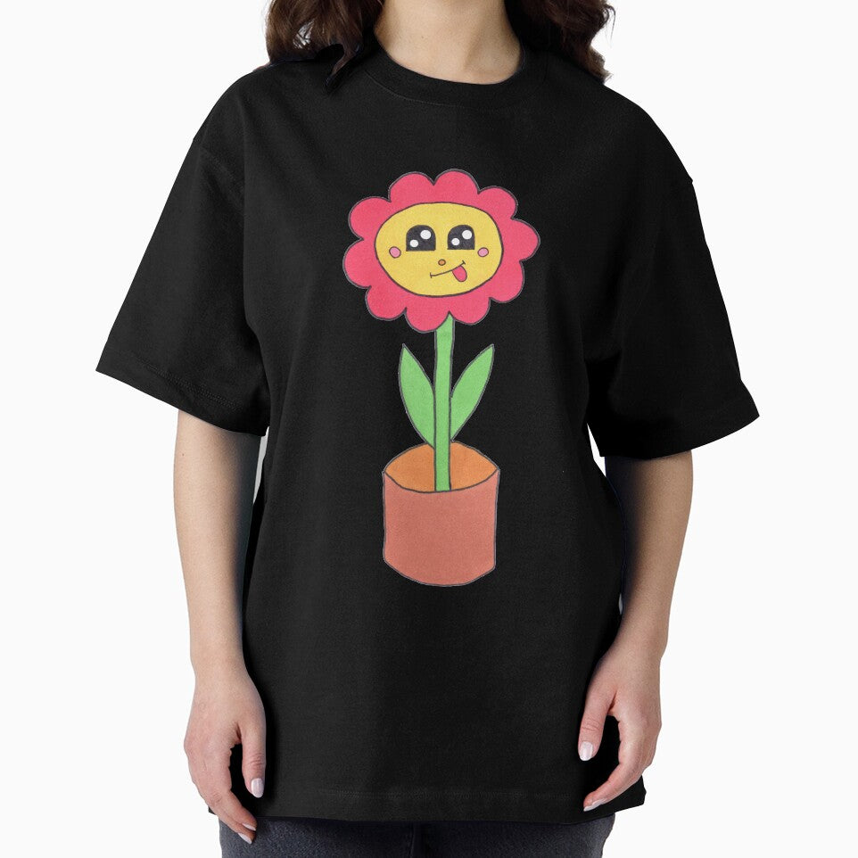 Copy of Cute Flower with a green background by Kitten2525