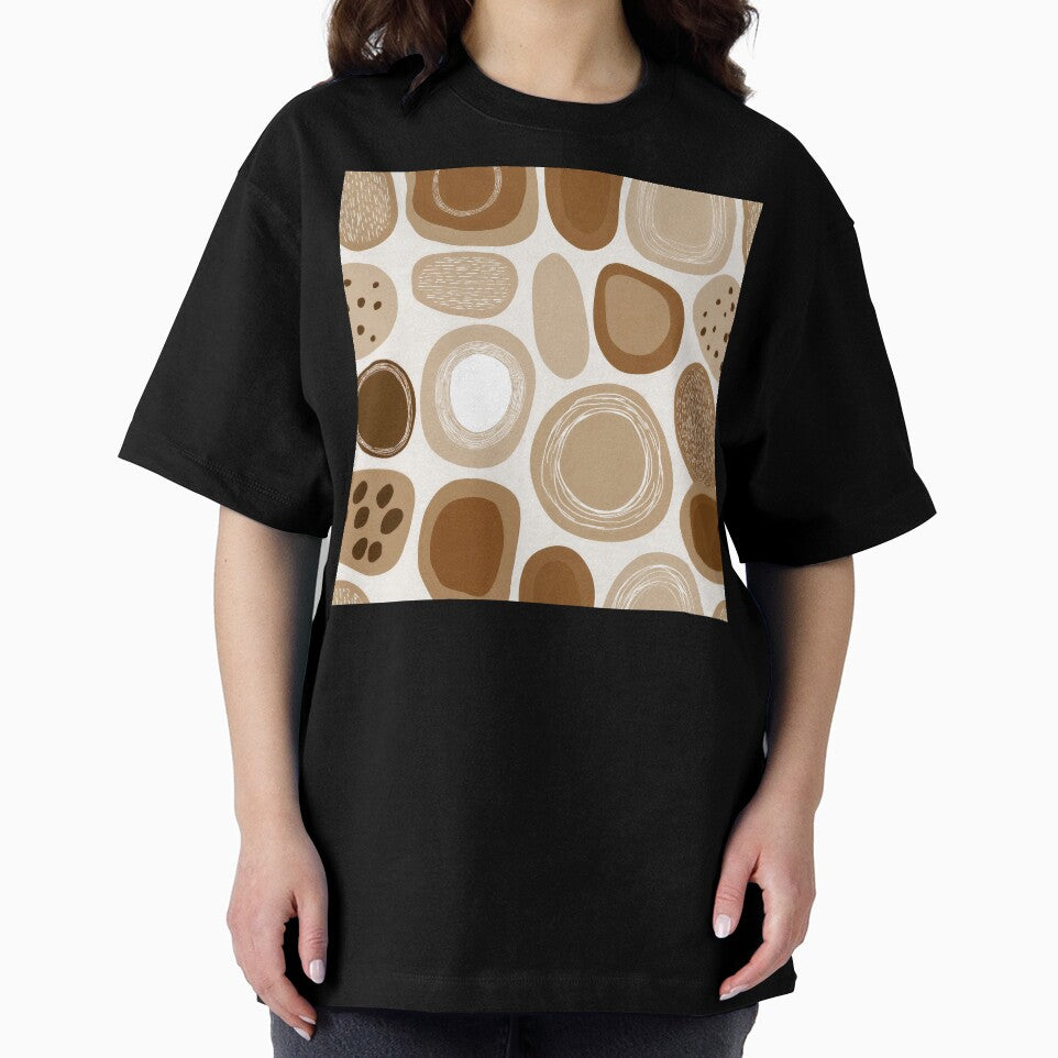 Boho Earth Tones And Caramel Hues Abstract Designs by DEC02