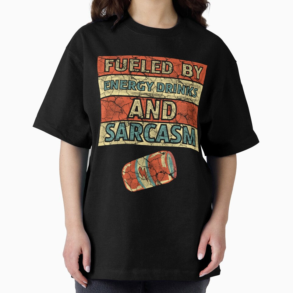 Vintage Sarcastic Energy Drink by GarnersDesigns