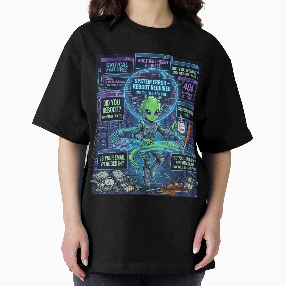 VR Alien Sysadmin  Error Overload by KurtByteStudio
