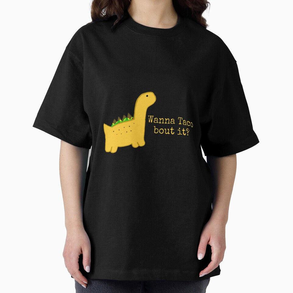 Wanna taco bout it?- Dinosaur art by DinomiteDesigns