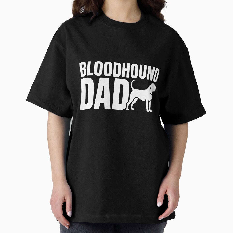 Bloodhound Dad by theartfulaspie