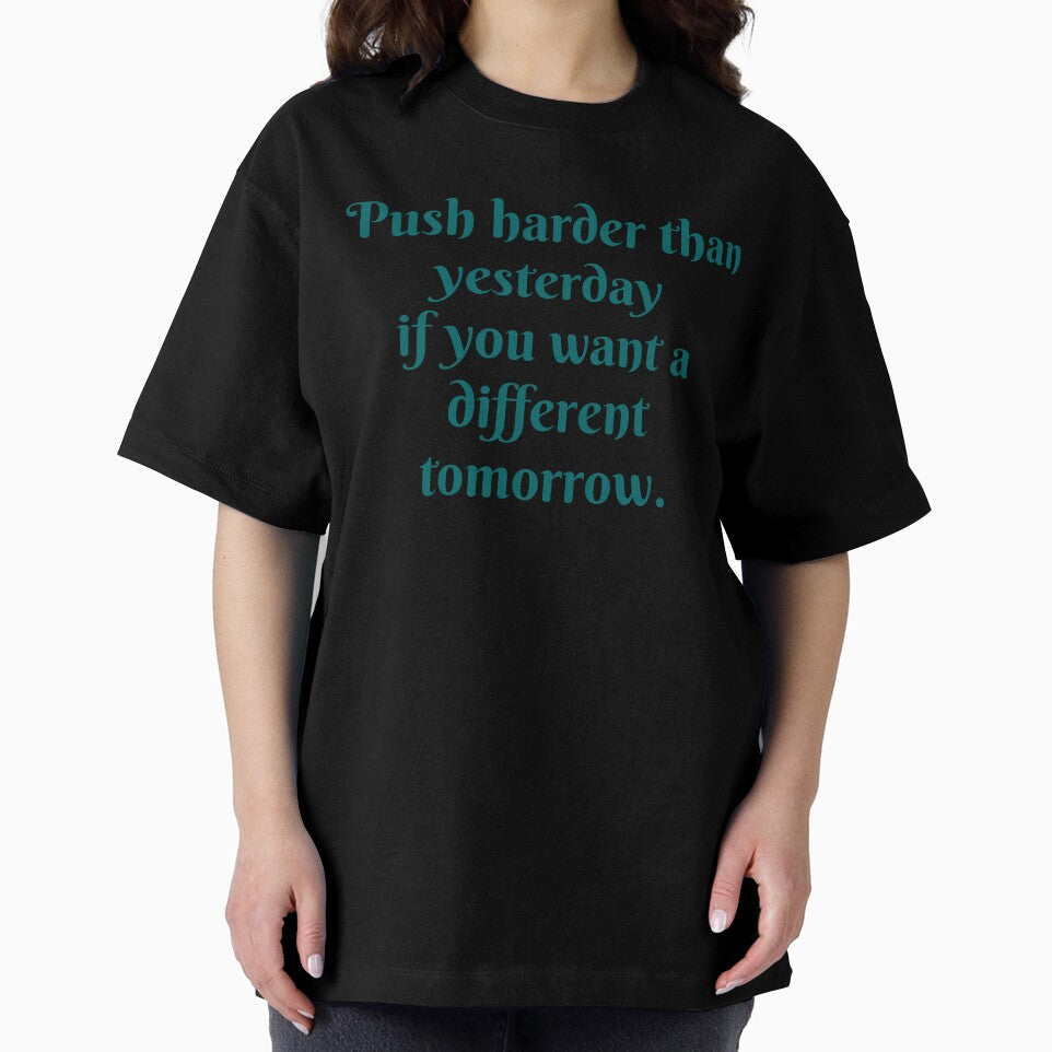 Motivation- Push harder than yesterday if you want a different tomorrow. by PurpleWay