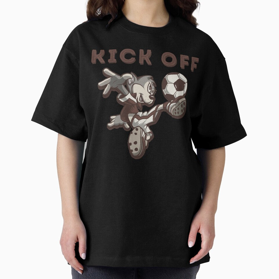 kick off vintage cute cartoon football player cat mascot - embroidery iron patch textured graphic artwork by hayrpictures