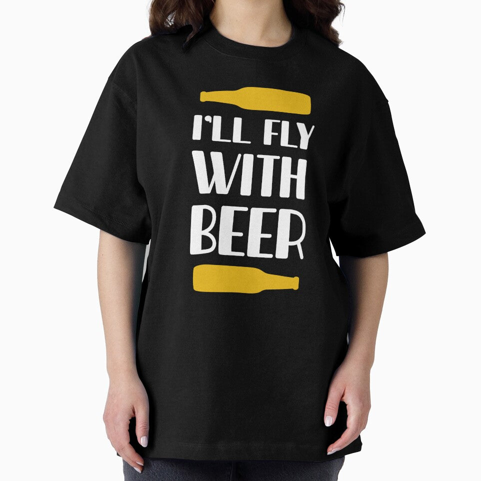 I'll Fly With Beer by mellinnshirts