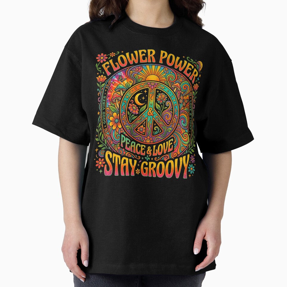 Peace Love Freedom Flower by MasterShong