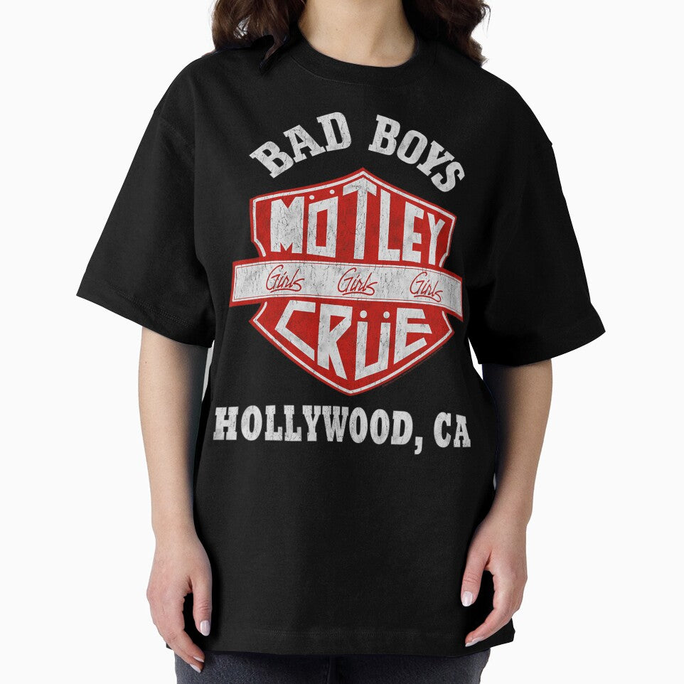 Motley Crue Bad Boys Hollywood Ca For Rock And Roll Fan Gift For Heavy Metal Lovers by MarketPlaceBG