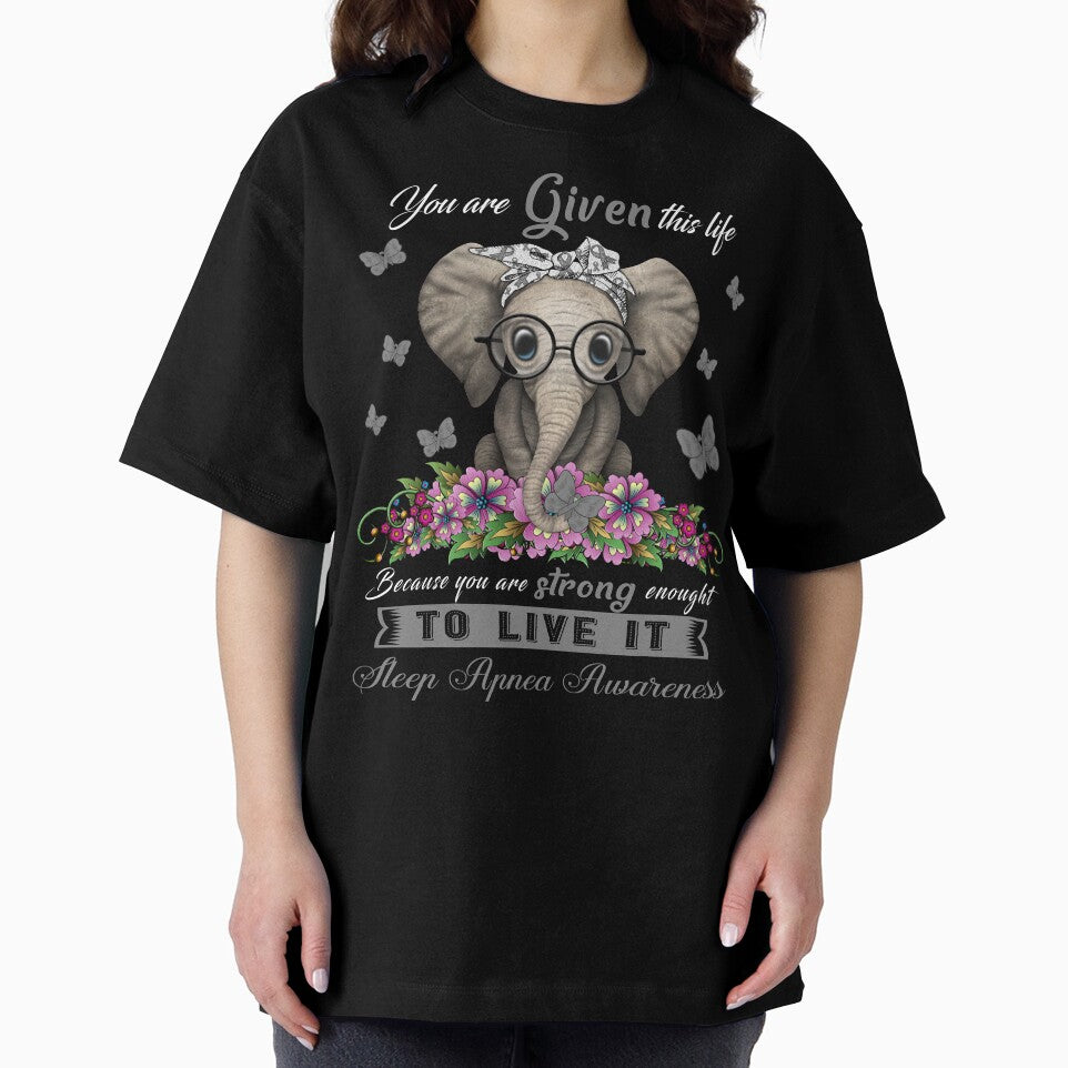 Sleep Apnea Warrior Cute Elephant Lover Gifts by Adropine