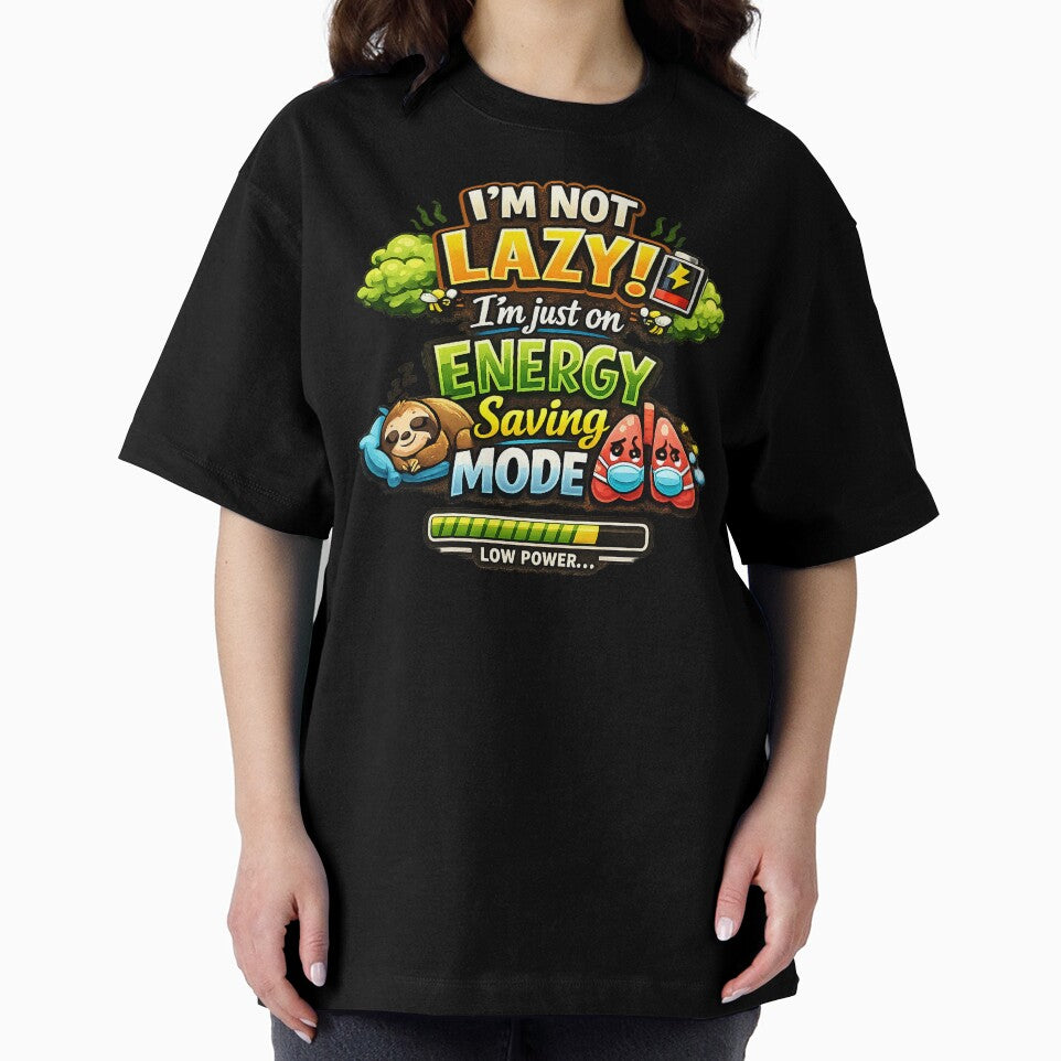 I'M NOT LAZY!  I'm just on ENERGY SAVING MODE. by Lososko