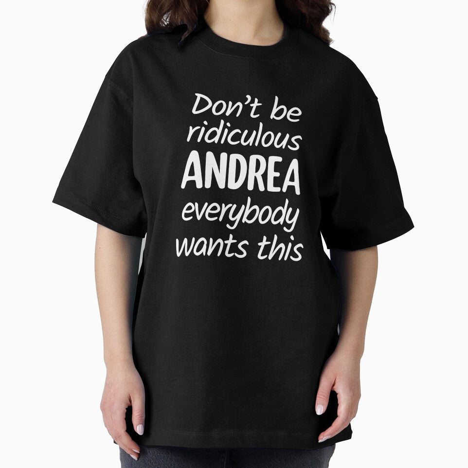 Don't Be Ridiculous Andrea, Everybody Wants This - Viral Meme (Pink BG) by FilipeFerreira