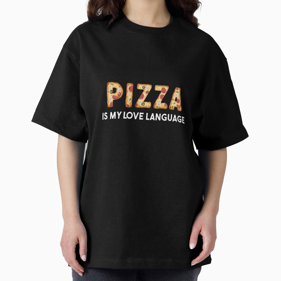 Funny caption slogan quote Pizza lover for shirt design digital art by HakunamatataTin