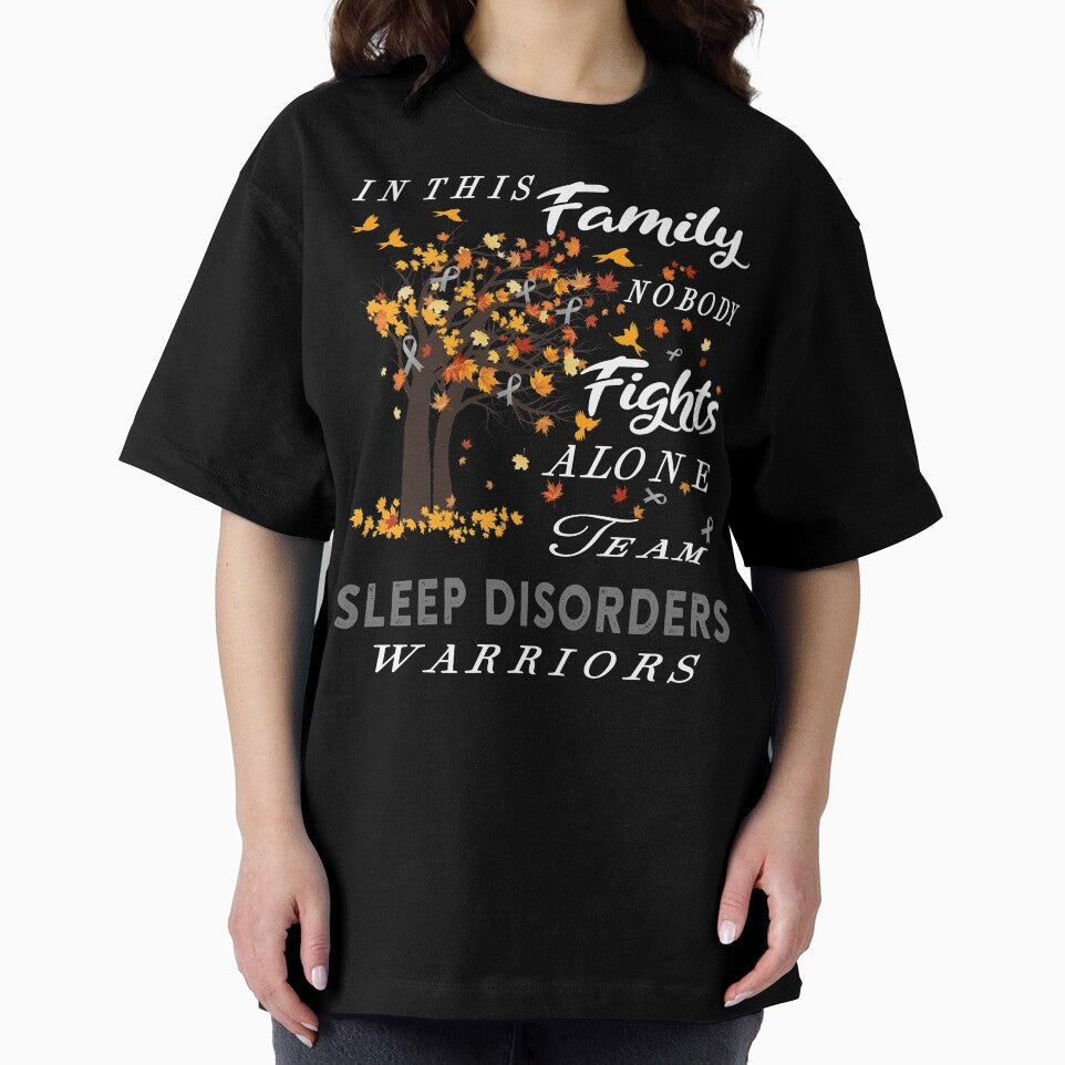 In This Family No One Fight Alone Sleep Disorders Awareness by radianen