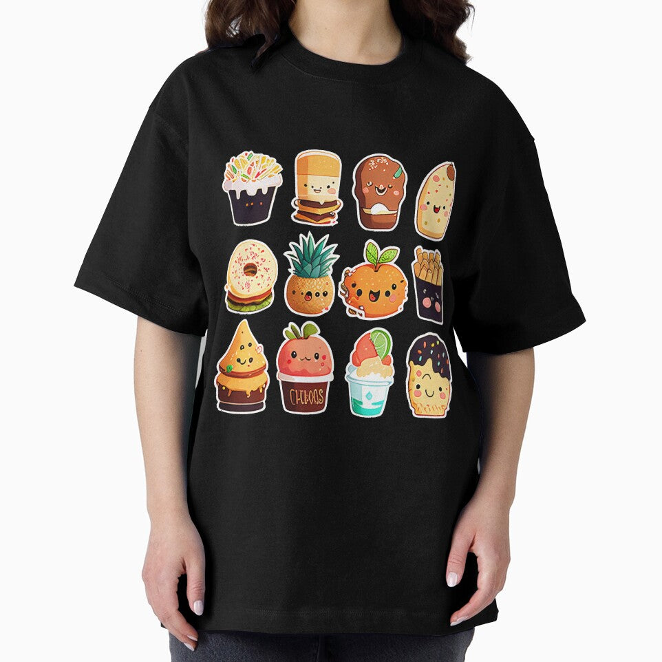 #5 Cute happy food dessert sticker pack by KawaiiFoodArt