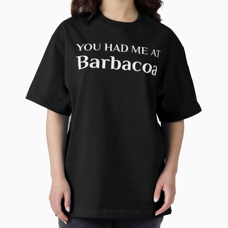 You Had Me At Barbacoa Funny Mexican Barbecue Food Fan by Creekman Designs