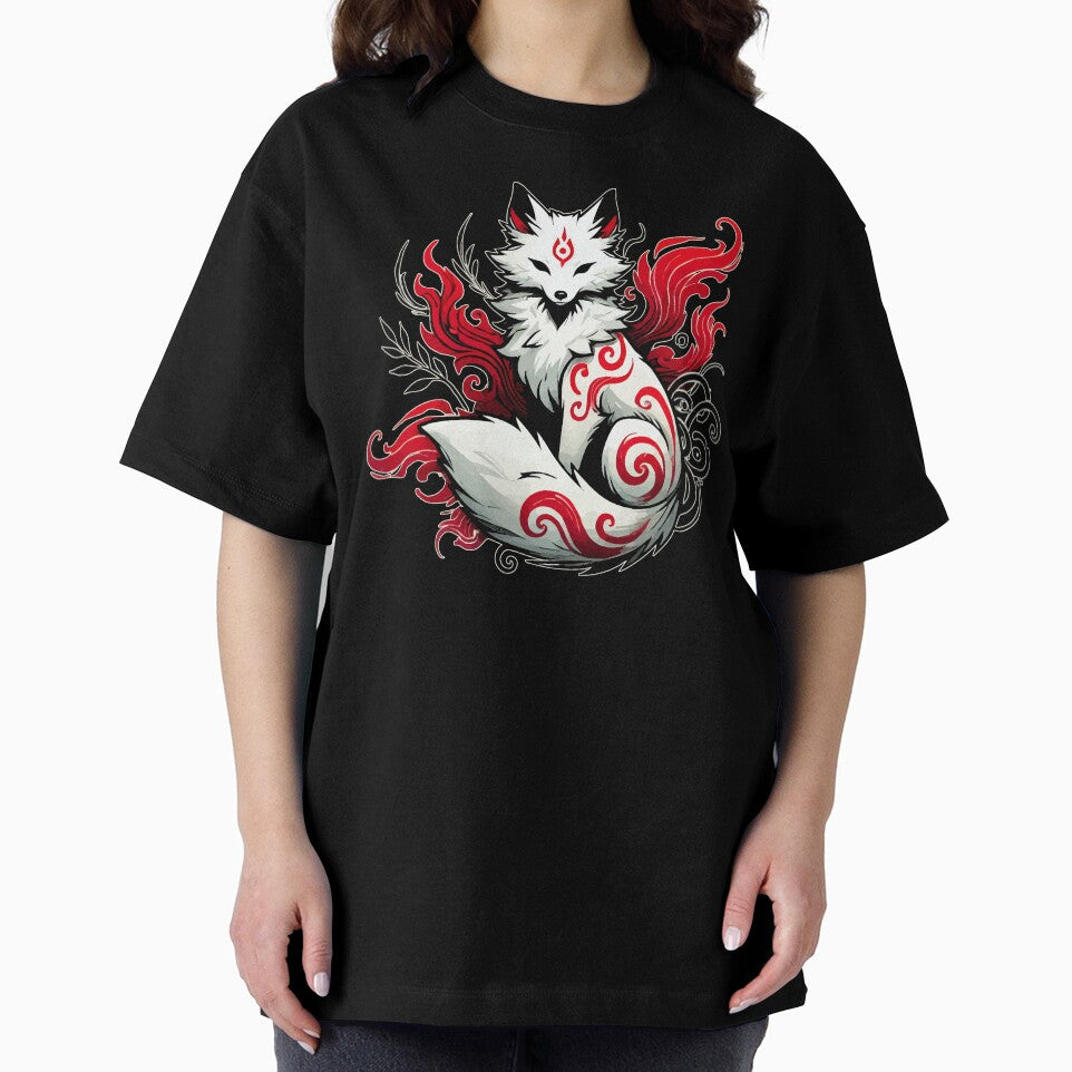 Japanese Fox Spirit Mythology Anime by TomFrontierArt