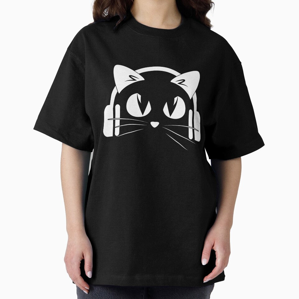 Music Lover Cat Headphones by Yernarb