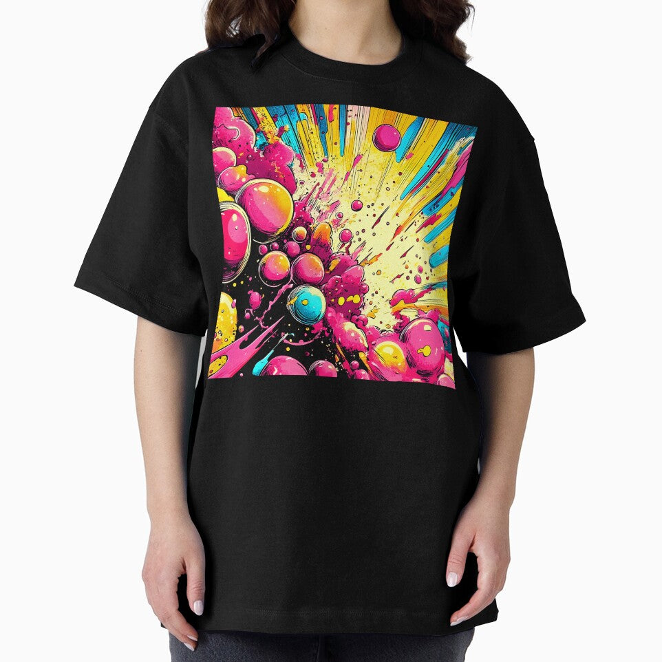 Pop Art Comic Book-Style Colorful Abstract Designs by DEC02