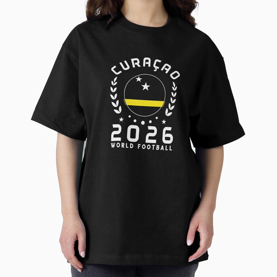 World Cup 2026 Curacao Football Fan Curacaoan Supporter T-Shirt_85310550 by kevincuellar