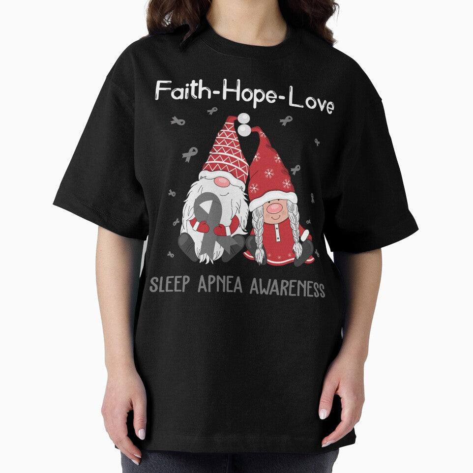 Faith Hope Love Sleep Apnea Awareness by Sabfit