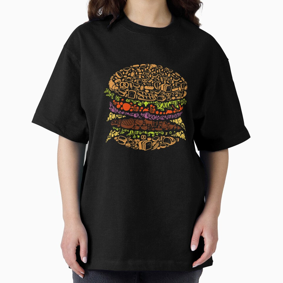 Burger Pattern by VibrantGifts