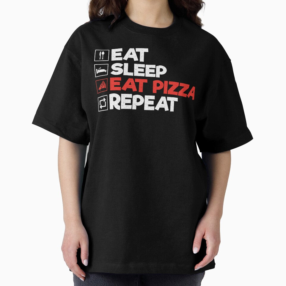 Eat Sleep Eat Pizza Repeat: Funny Pizza Lover by Adexyl