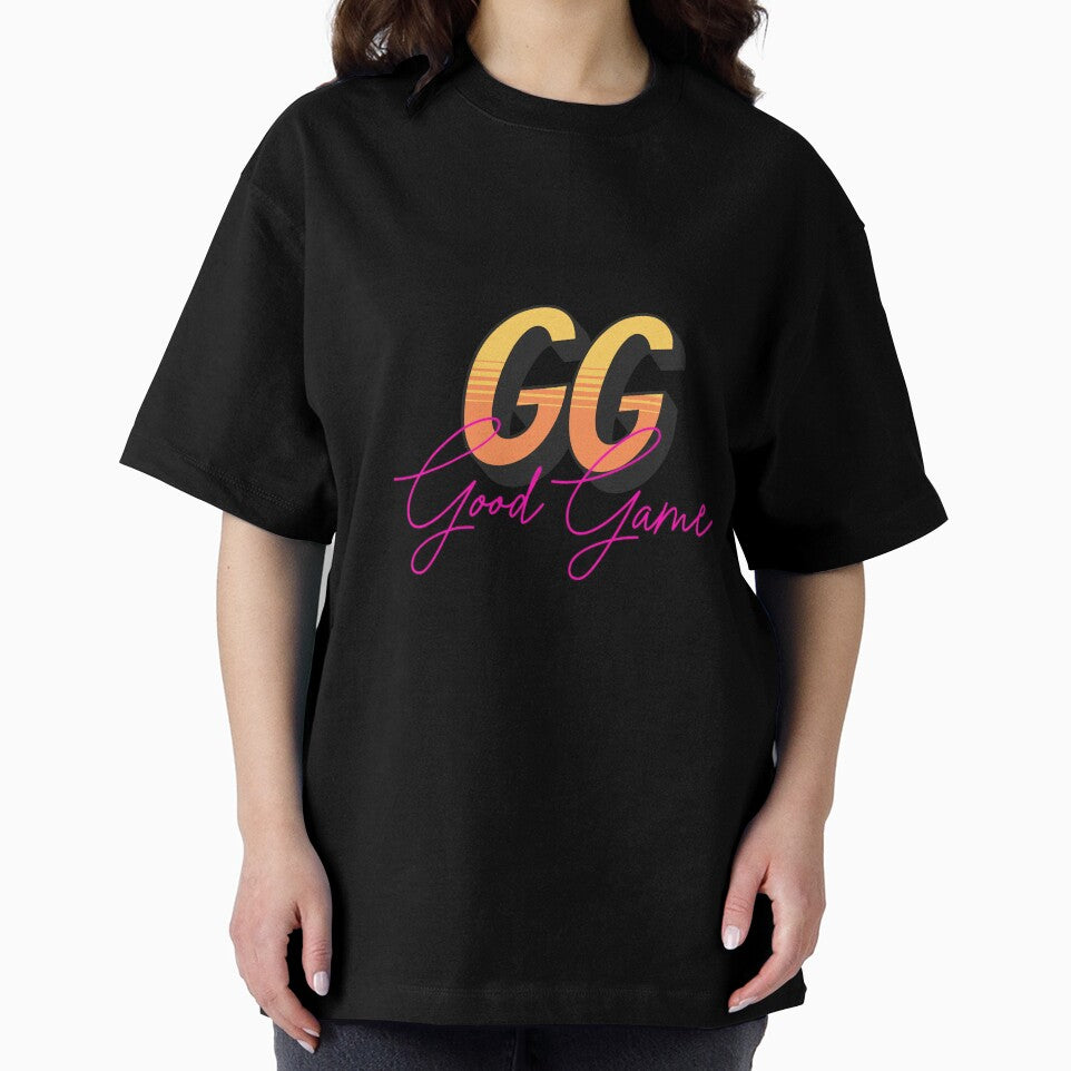 GG, Good Game T-shirt. "Perfect for gamers, play hard, stay cool" by PanwarTees