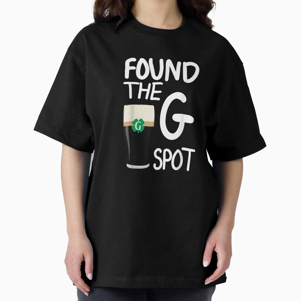 Found The G Spot Funny St Patrick Beer Drinking Humor by Denenberg Jardel