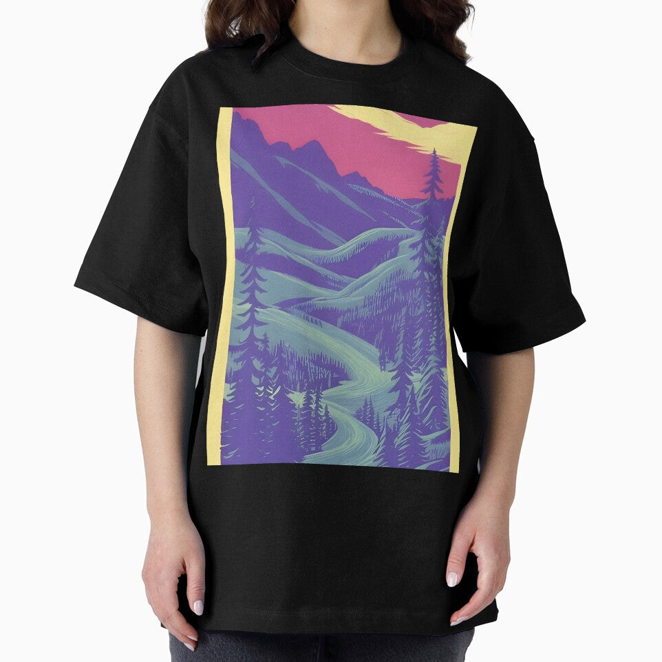 Enhance Your Space with Our Beautiful Collection of Minimalist Matte Painting of Bavarian Alps Prints by supeart