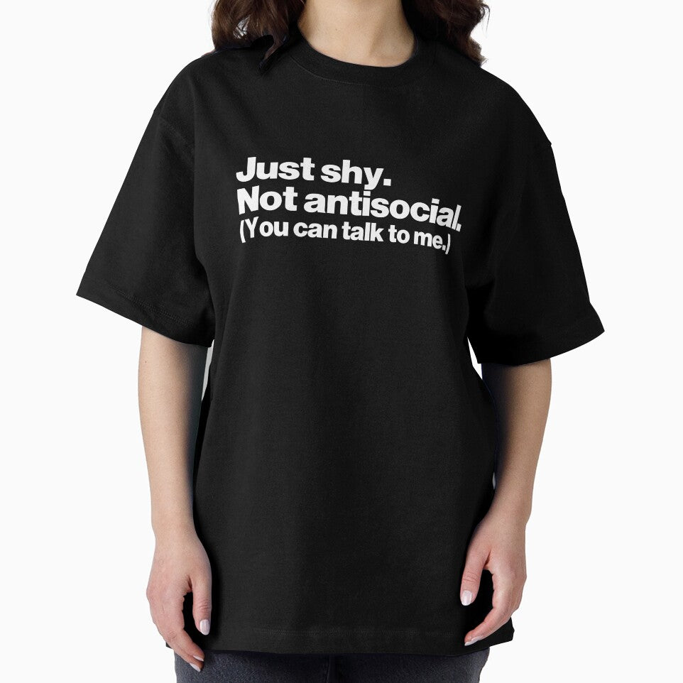 Just shy. Not antisocial. You can talk to me. by ChimeraCastle