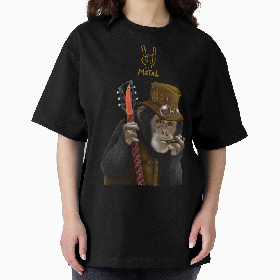 Rocker Guitarist Hippie Ape by Pytp1990