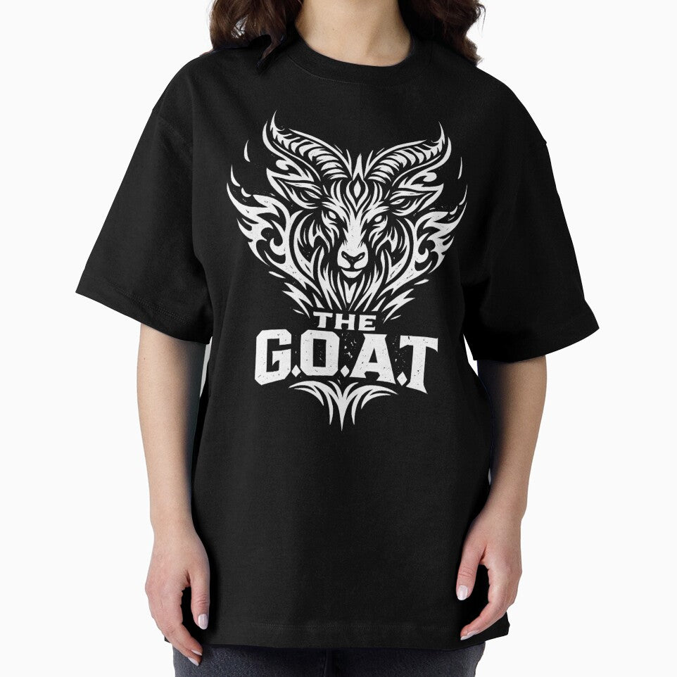 THE G.O.A.T Tribal Goat - Animal Design, Motivational. Gift for Him & Her. by GorilaStudio
