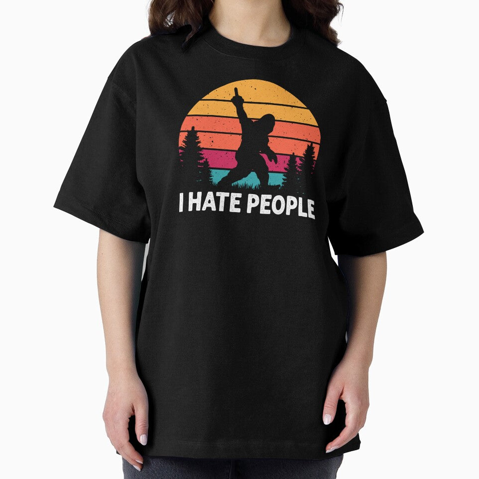 Bigfoot I Hate People Funny by FunckyDesigns