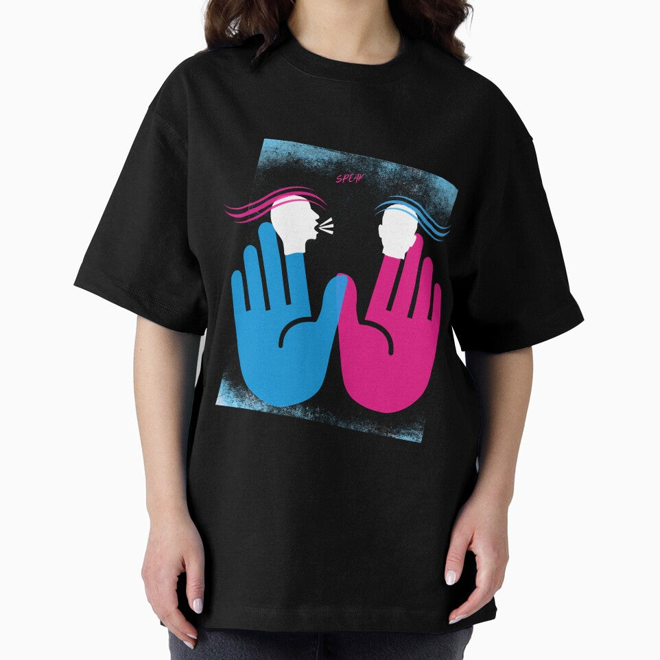 Speak & Listen – Funny Hand Puppet Communication Design by Aquarius-club