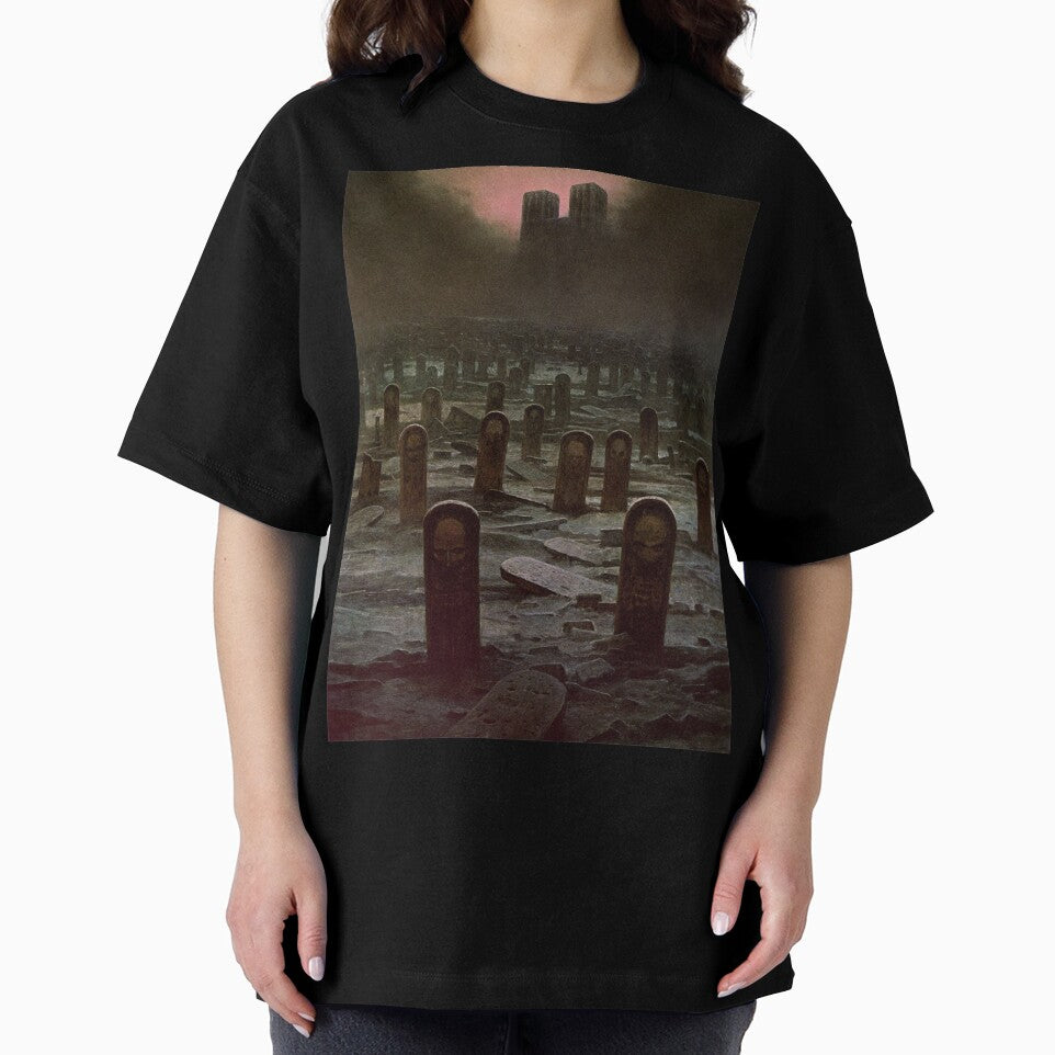Untitled (Graveyard), by Zdzisław Beksiński by JustContemplate