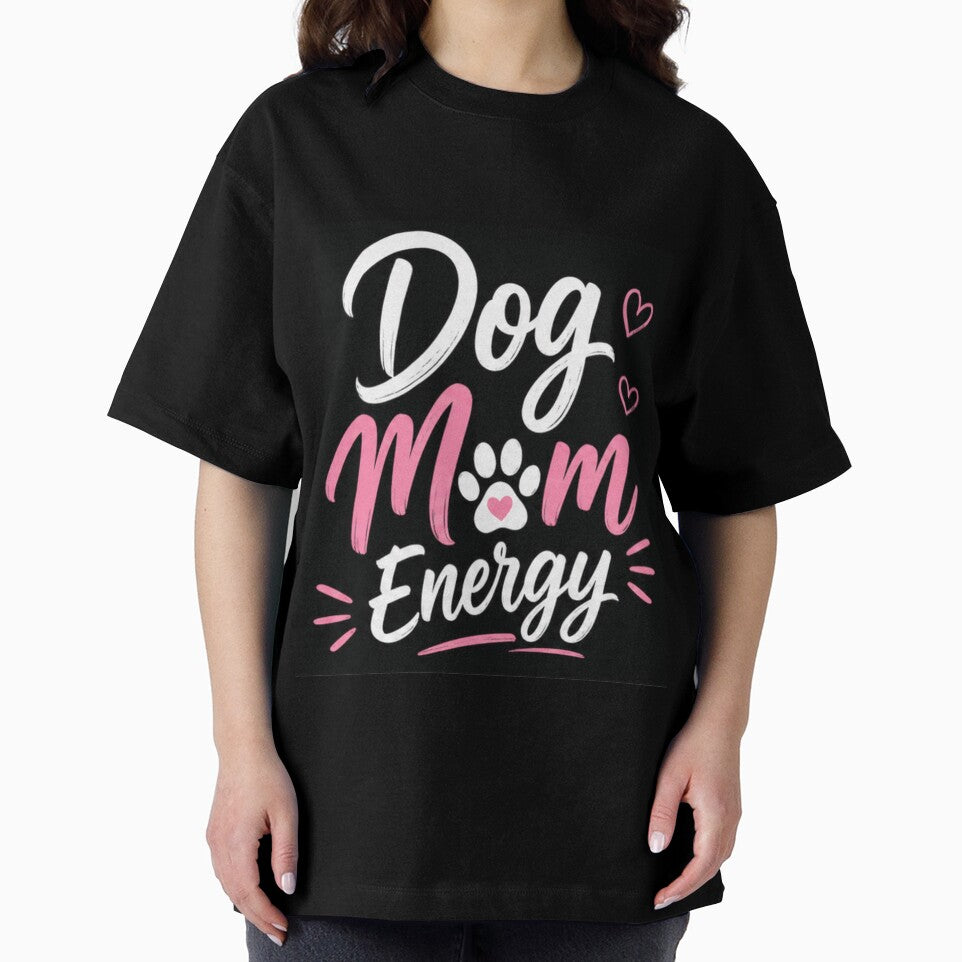 Dog Mom Energy Cute Puppy Lover Aesthetic Pet Owner Gift by PoojaArtLab