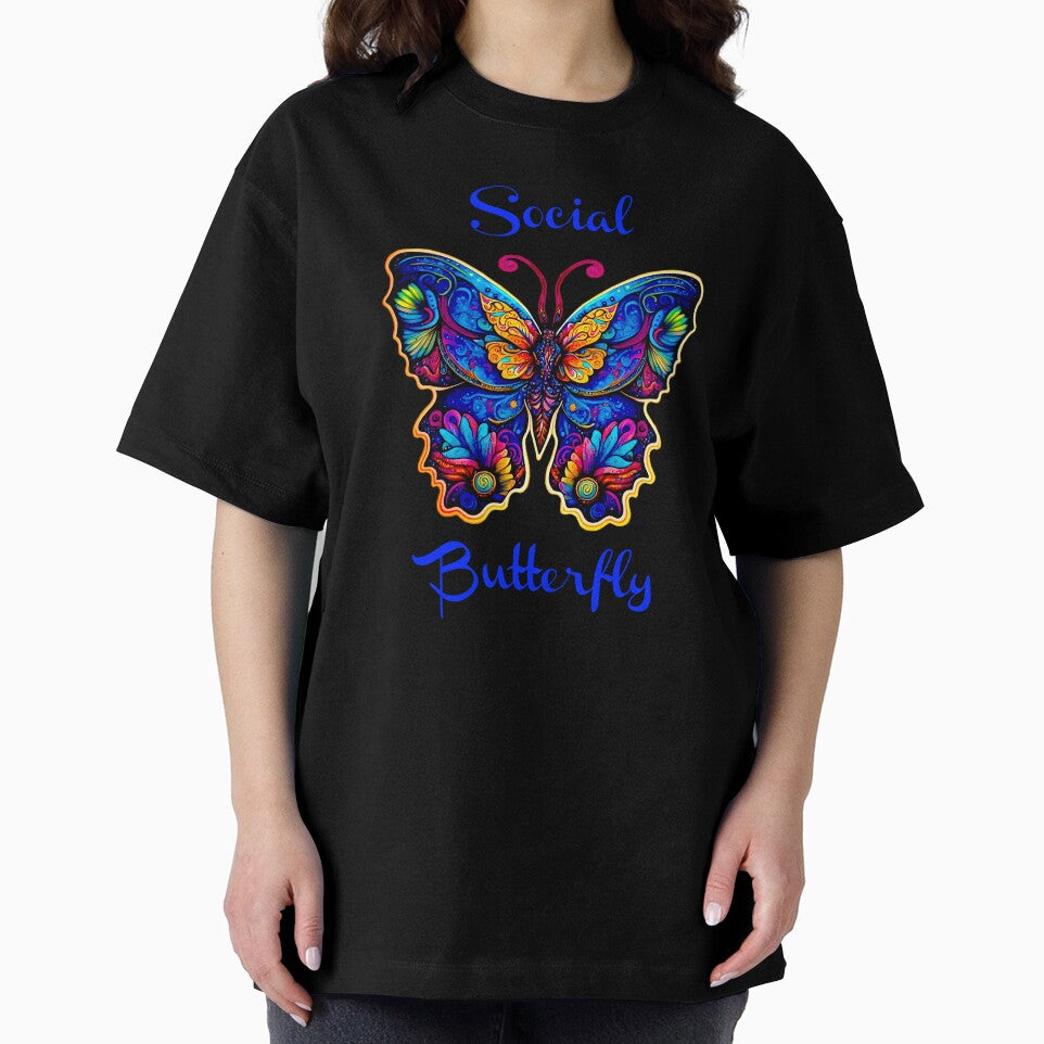 Colorful extrovert Social Butterfly by Atteestude