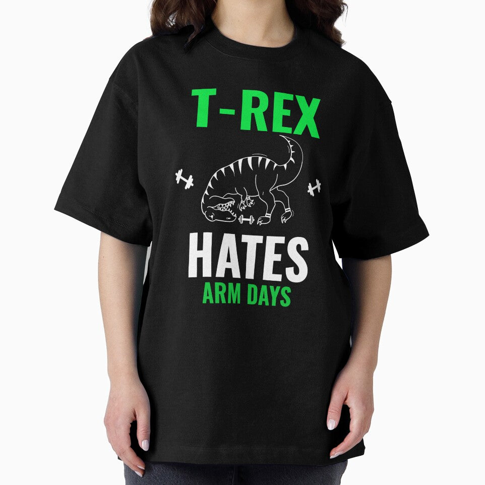 t-rex hates Arm days by RPHDesigns