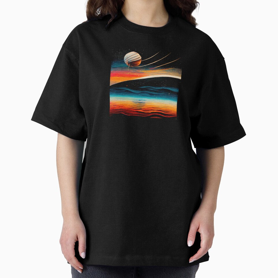 Galaxy Street Art Decoration Colorful Futuristic Gift by LADistrictGarb