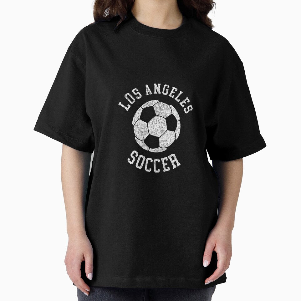 Los Angeles Soccer Retro Distressed 90's Vintage Premium by MollyLYork