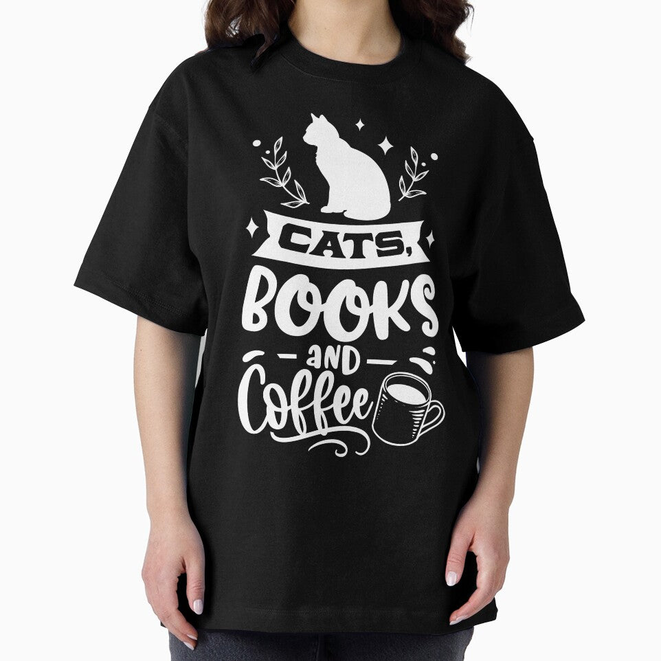 Cats Books and Coffee by storyboxdesigns