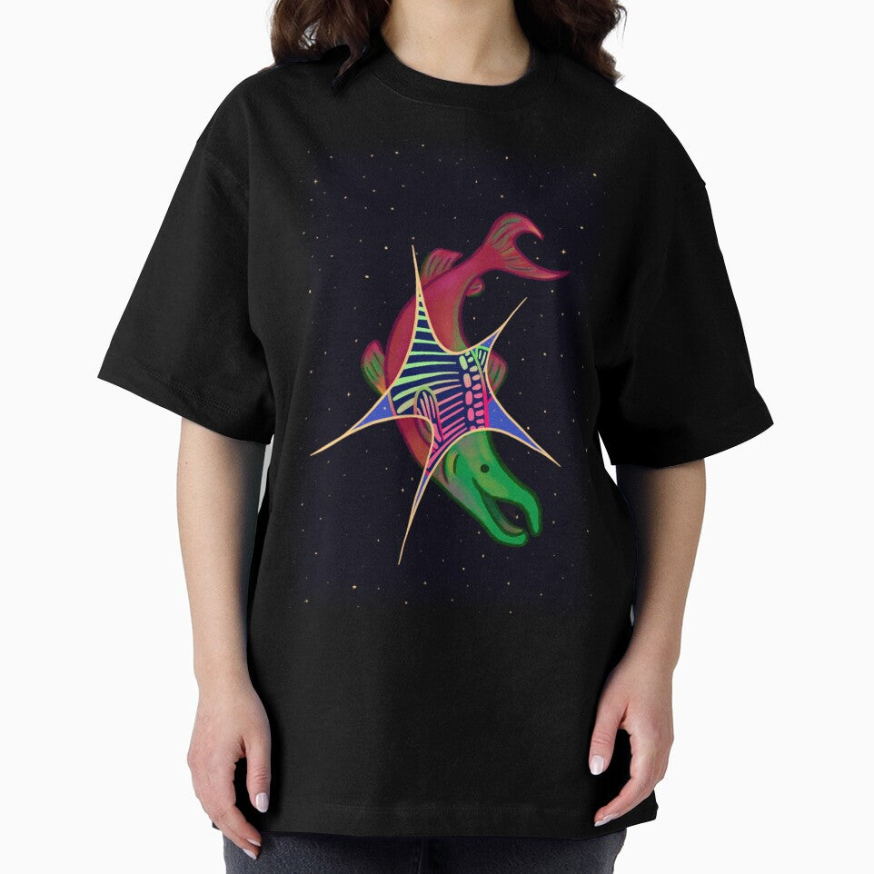Cosmic Skeleton Sockeye Salmon by Junimo Moonimo